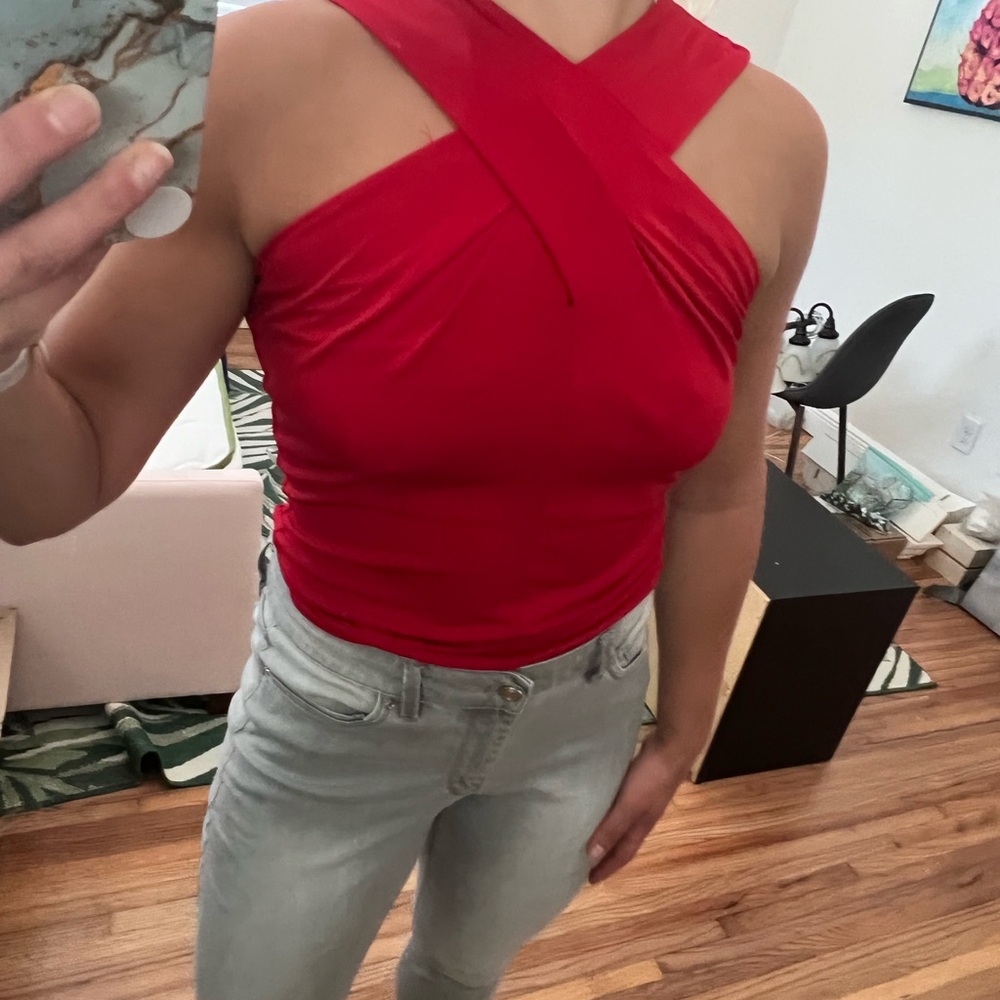 Michael Kors Red Cross cross top - Picture 5 of 5